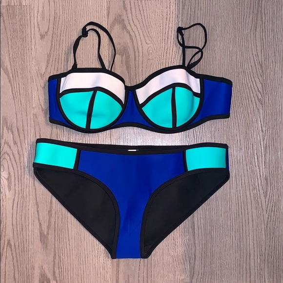 Amazon Other - NWOT Neoprene Bikini Set